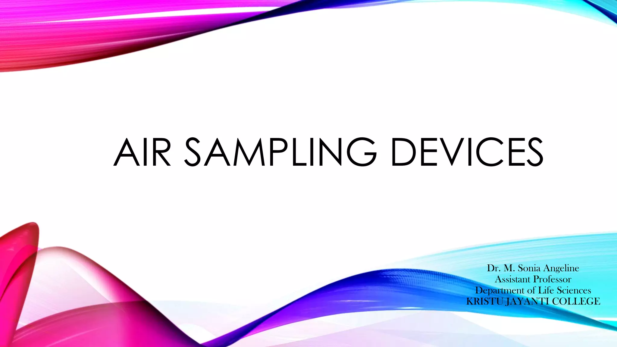 Air sampling devices | PDF