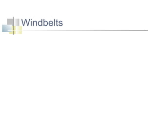 Windbelts
 