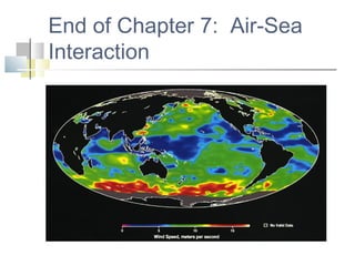 End of Chapter 7: Air-Sea
Interaction
 