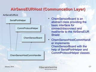January 2016 127
AirSensEURHost (Communcation Layer)AirSensEURHost (Communcation Layer)

ChemSensorBoard is an
abstract c...