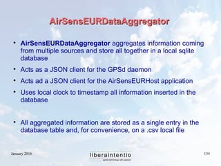January 2016 134
AirSensEURDataAggregatorAirSensEURDataAggregator

AirSensEURDataAggregator aggregates information coming...