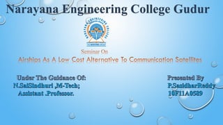 Narayana Engineering College Gudur
 