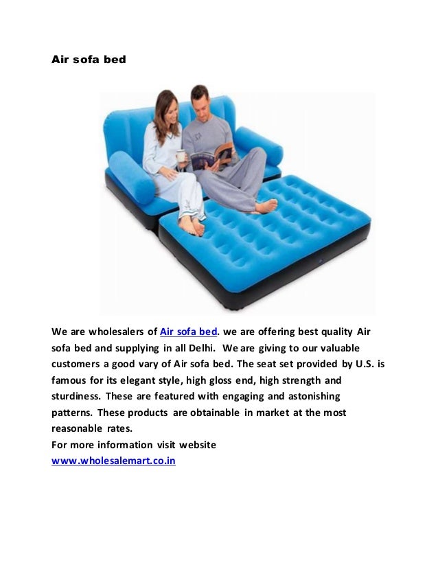 Air sofa bed