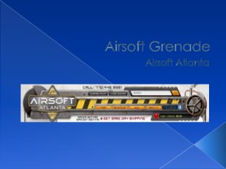 Airsoft grenade