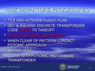 Uses of Special Airspace | PPT