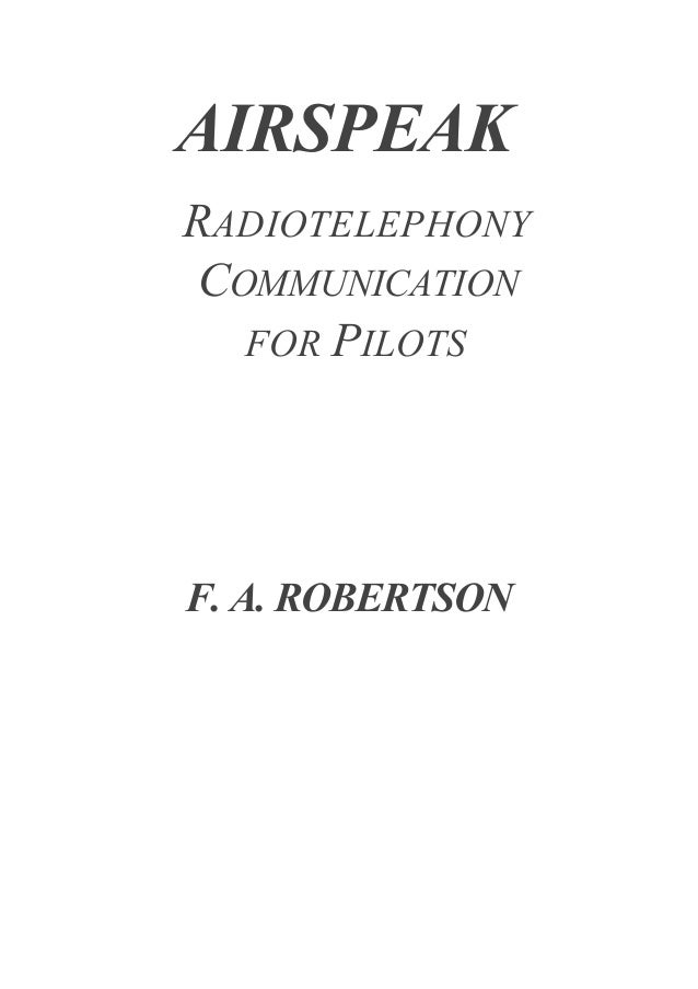 airspeak radiotelephony