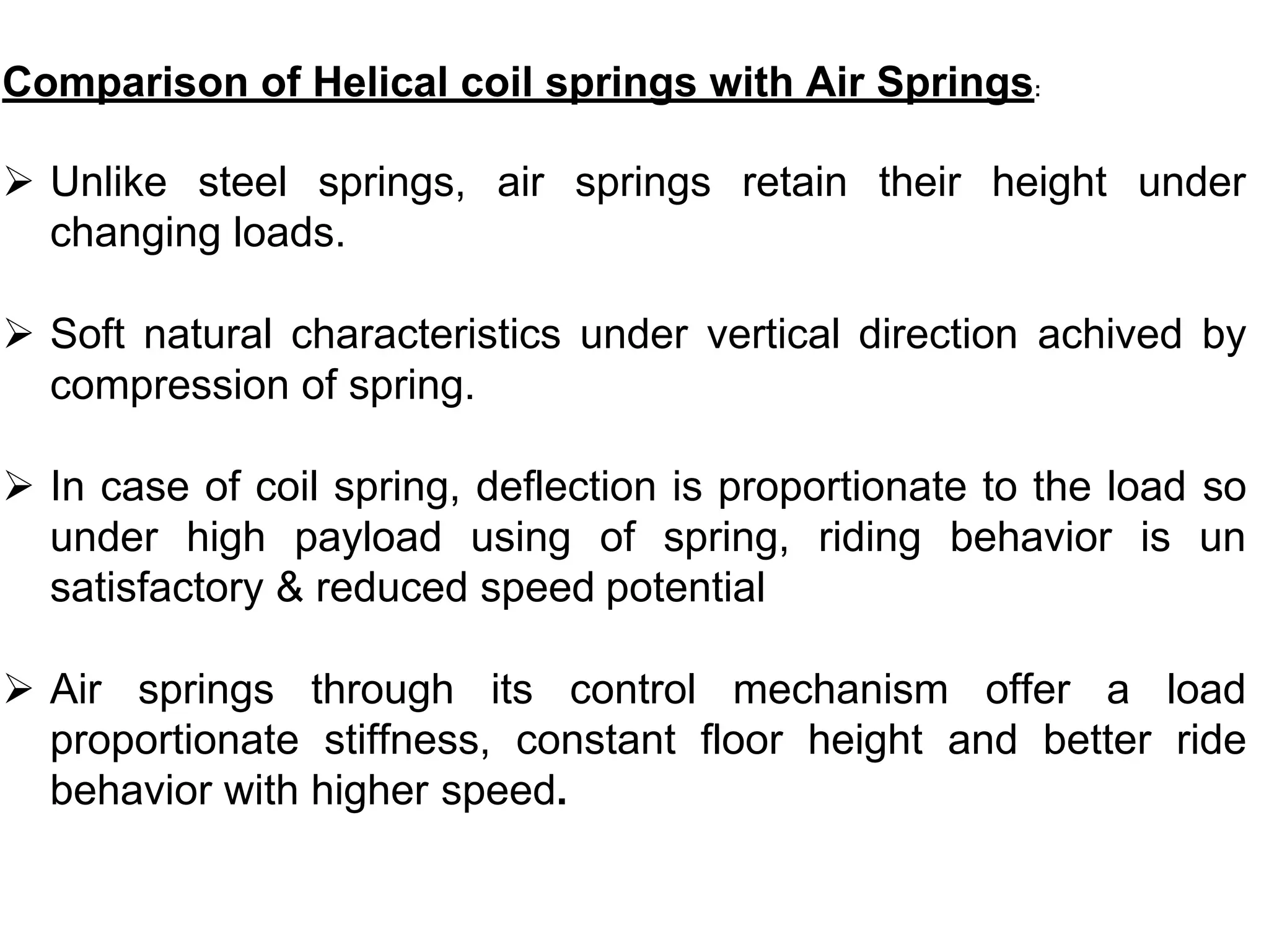 AIR SPRING system used in LHB coaches in | PDF