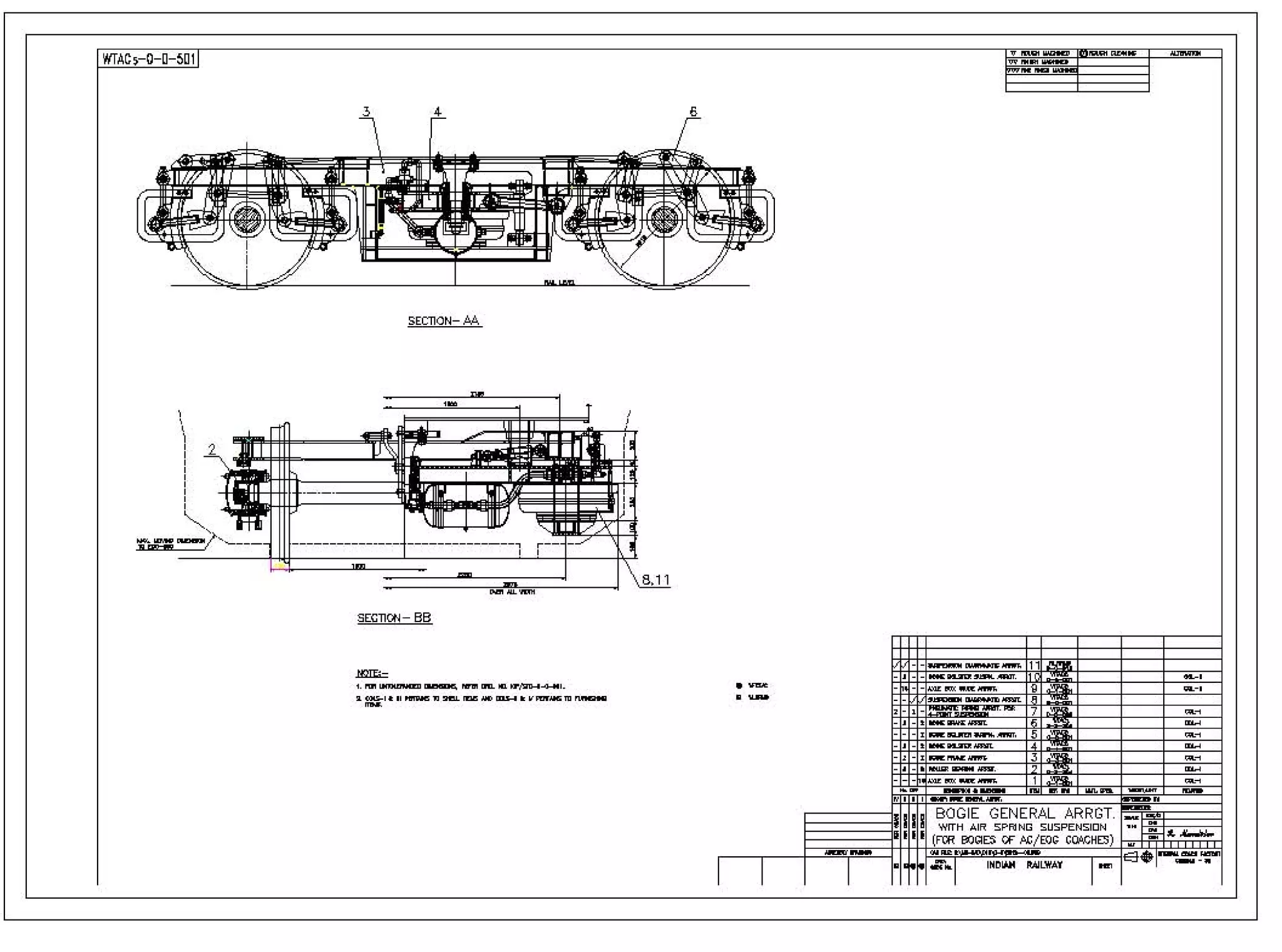 Damper Spring Rdso Maintenance instructions on Air Suspension RDSO 2009-CG-CMI-01 | PDF