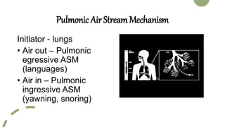 Air Stream Mechanism | PPTX