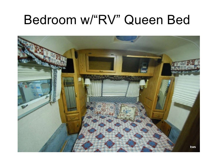 Bedroom W RV Queen Bed Bedroom W RV Queen Bed