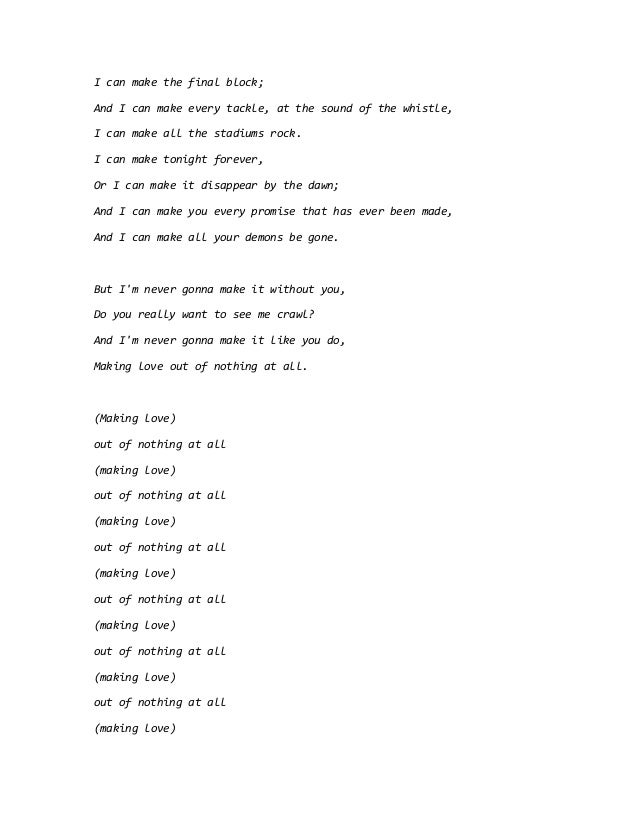 Air Supply Lyrics