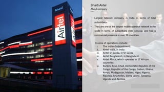 Airtel acquisition of Zain | PPTX