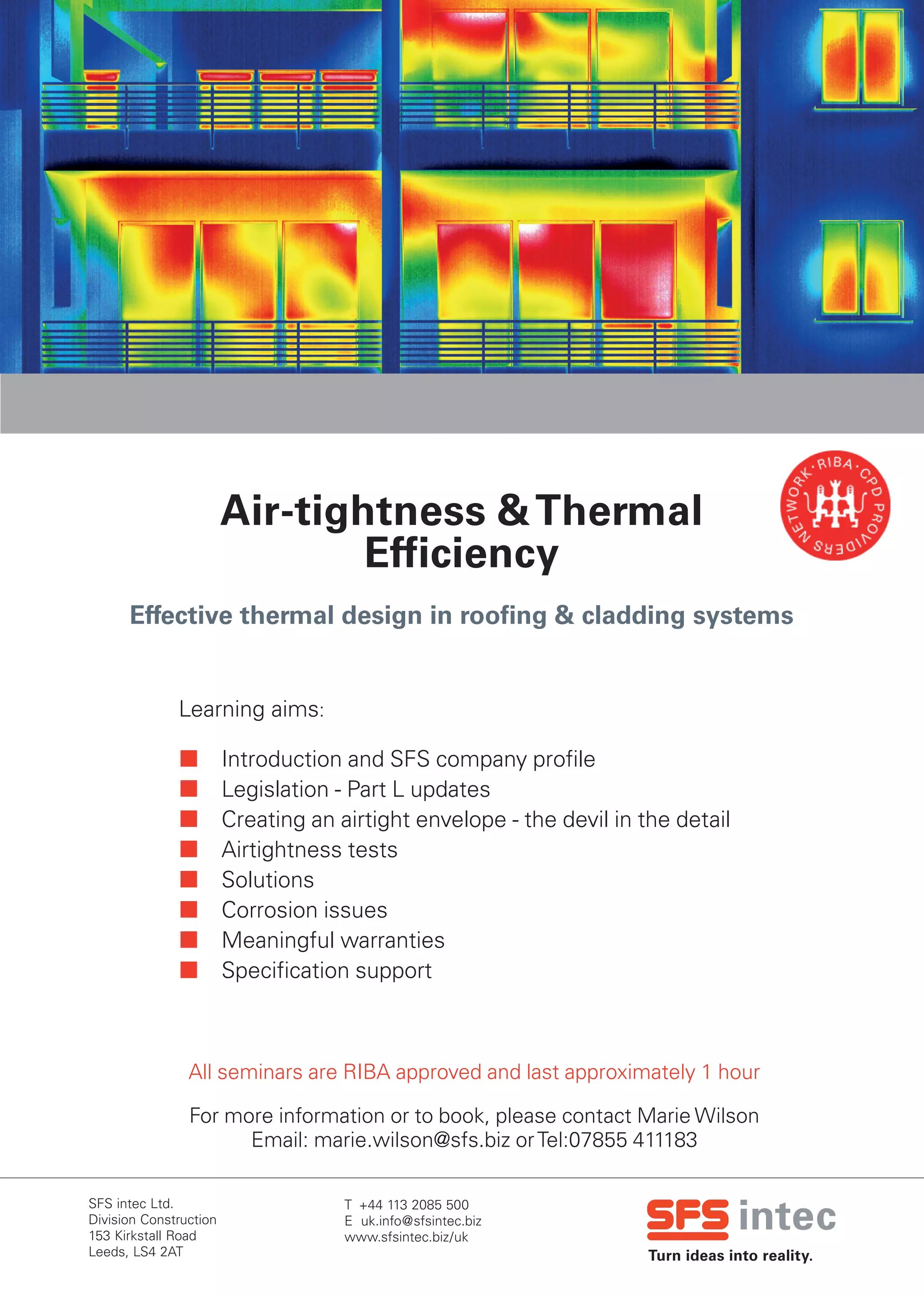 Photo inspiration: Airtightness And Thermal Efficiency Cpd Photo Inspiration