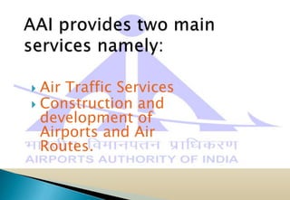 Air Service Development Presentation Air traffic services | PPTX