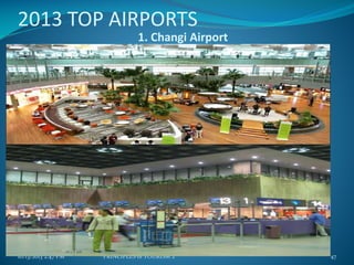 2013 TOP AIRPORTS
1. Changi Airport

10/13/2013 2:47 PM

PRINCIPLES of TOURISM 2

47

 