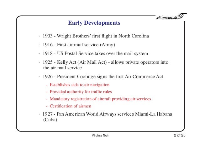 History of air transportation