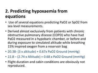 Air travel and lungs | PPTX