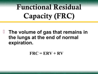 Normal Frc Airway | PPT