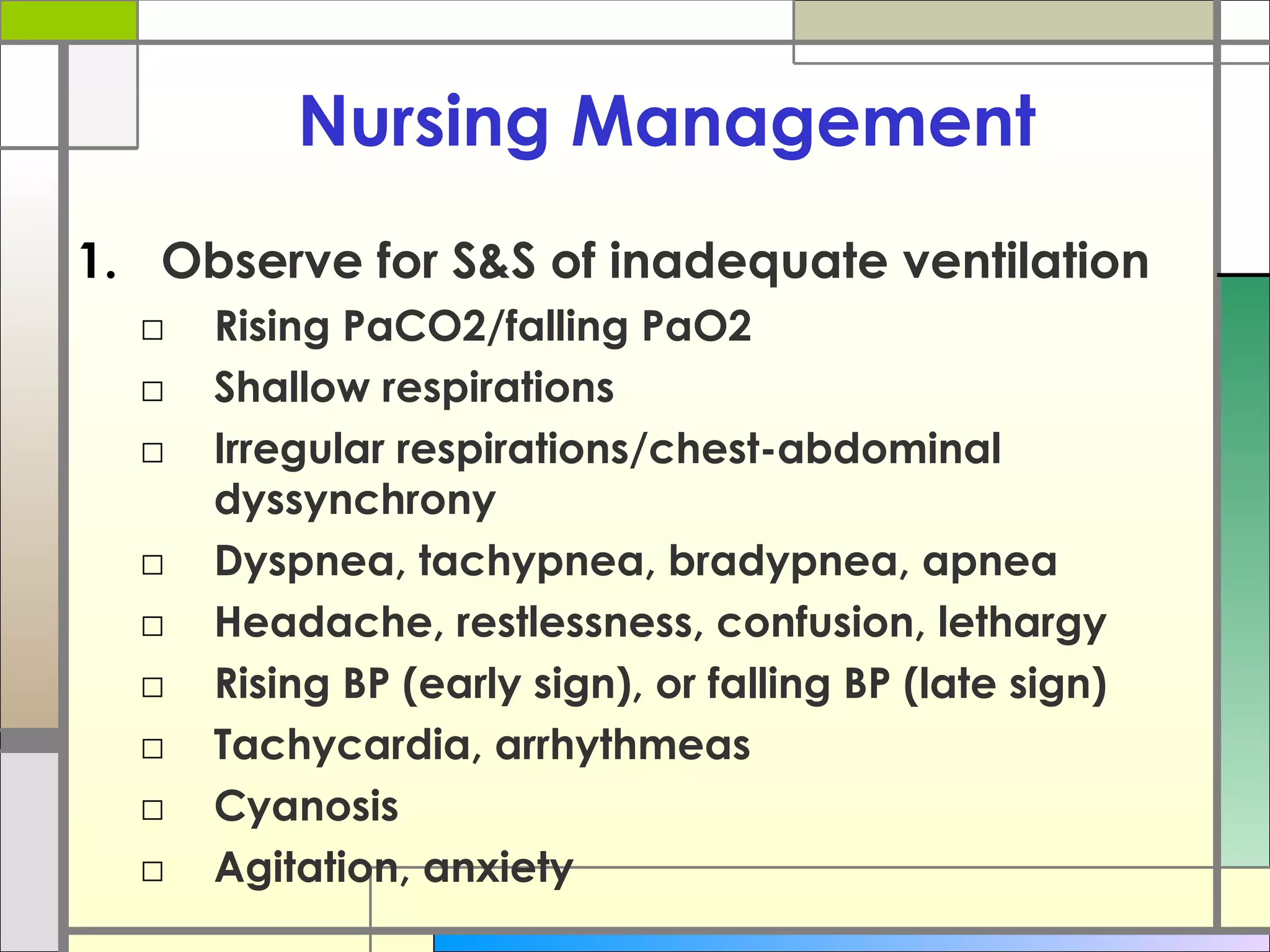 Airway and ventilation management | PPT
