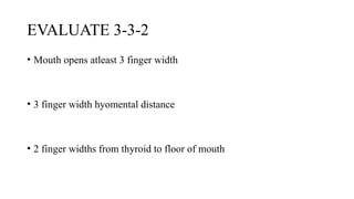 airway assesment.pptx airway and assessment | PPTX