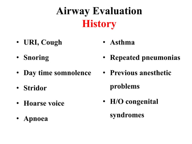 AIRWAY ASSESSMENT IN PAEDIATRICS PATIENTS-LARYNGOSCOPY, INTUBATION ...