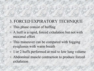 Airway clearence technique | PDF