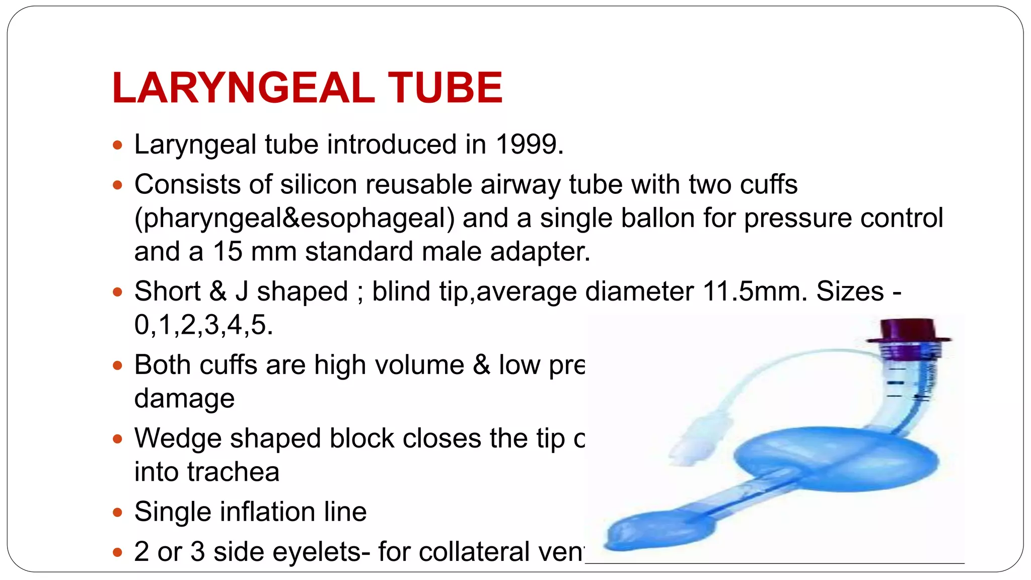 Airway equipment | PPTX
