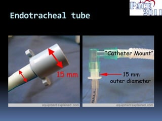 Endotracheal tube
 