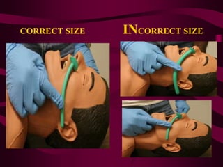 CORRECT SIZE INCORRECT SIZE
 