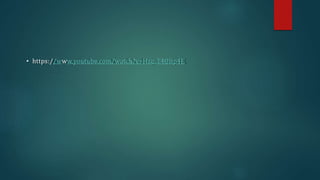 • https://www.youtube.com/watch?v=Hzc_T4QBp4E
 