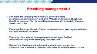 Comprehensive Airway and Breathing Management in Emergency Care | PPTX