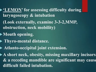 Airway management in obstetrics patient | PPTX