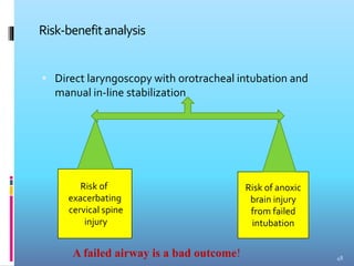 Airway management in special scenarios | PPTX