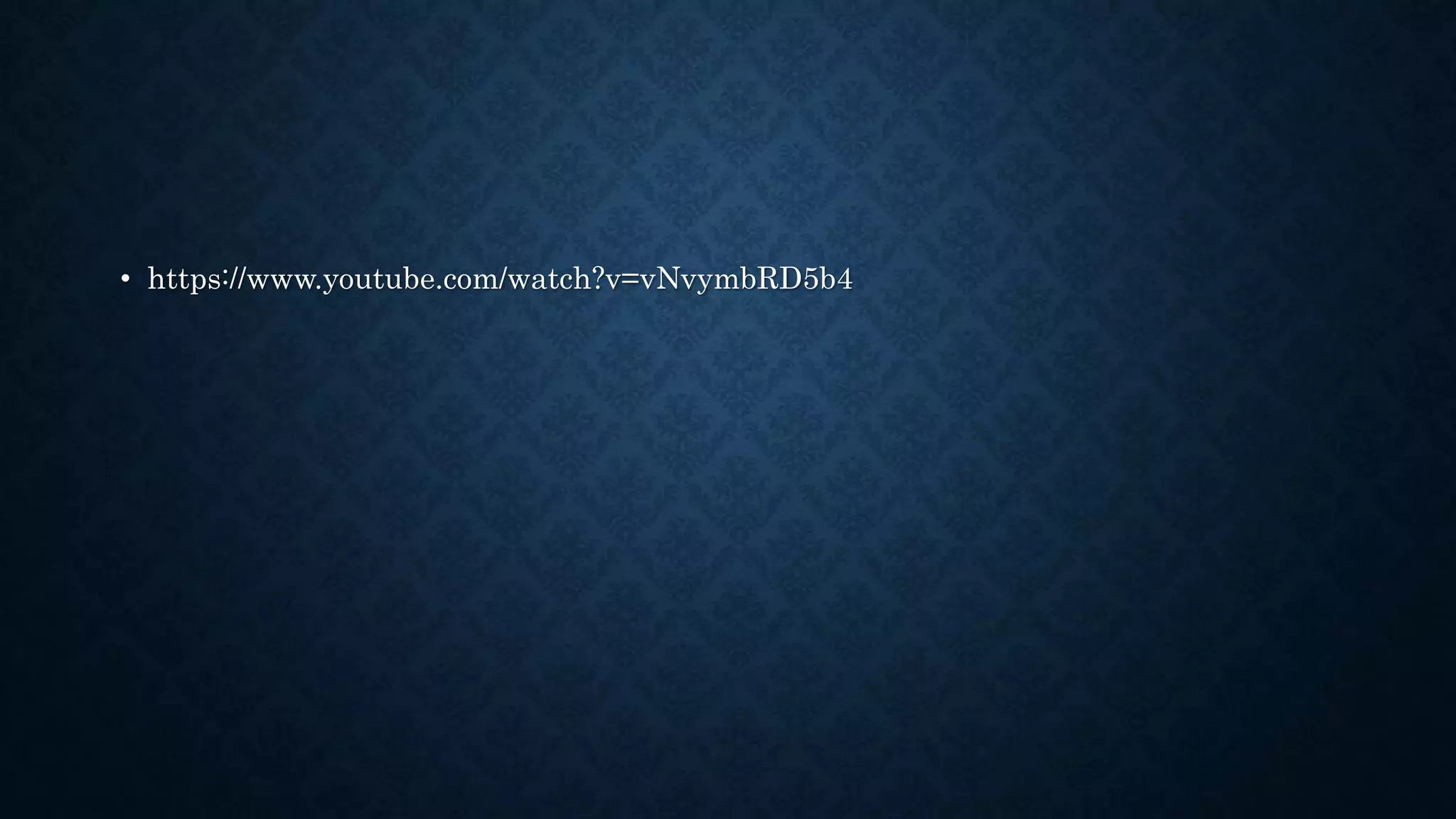 • https://www.youtube.com/watch?v=vNvymbRD5b4
 