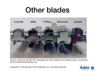 Other blades
 