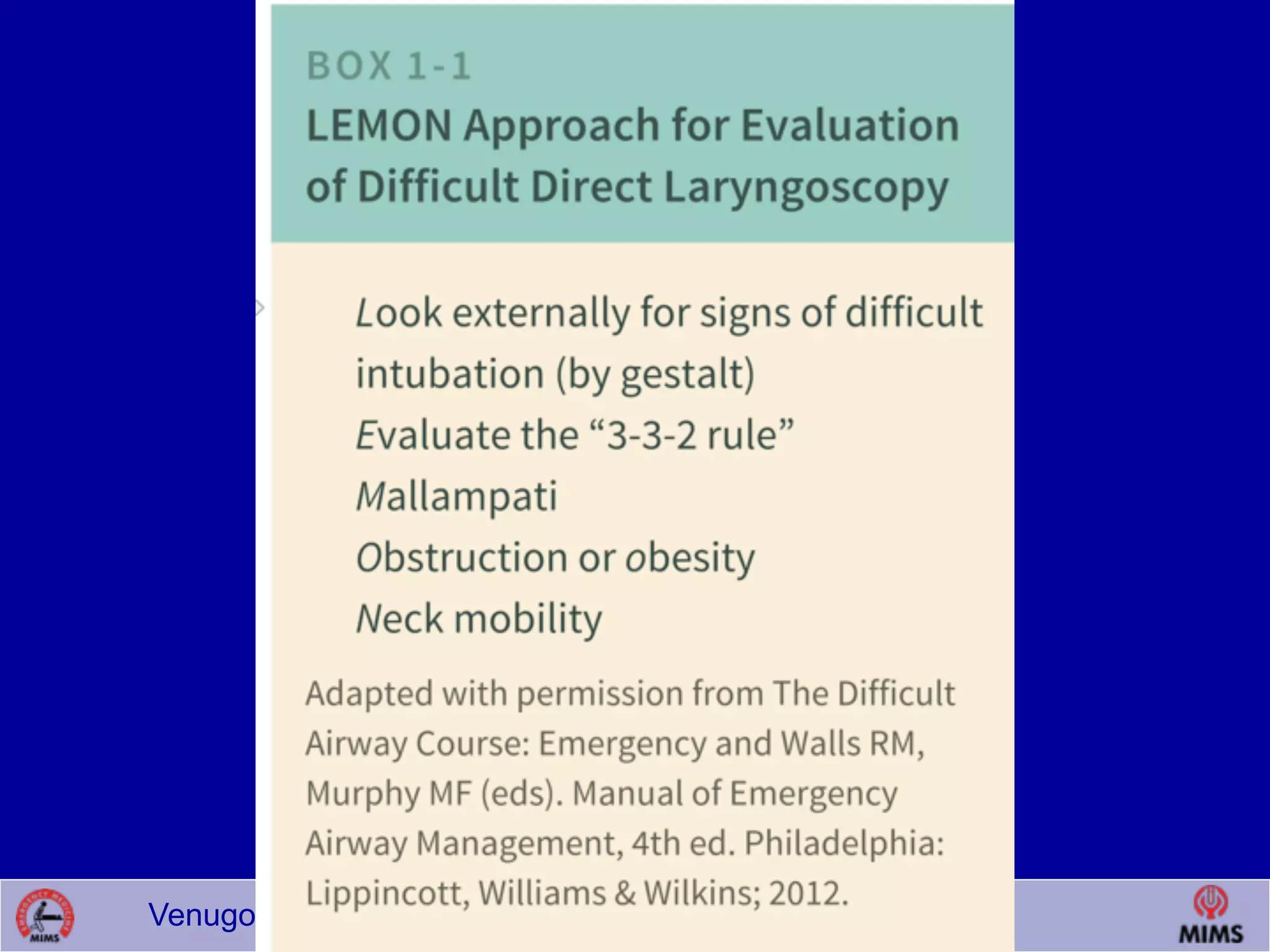 Venugopalan.P.P; EMCME 2009;MIMS.CALICUT.15.03.09
 
