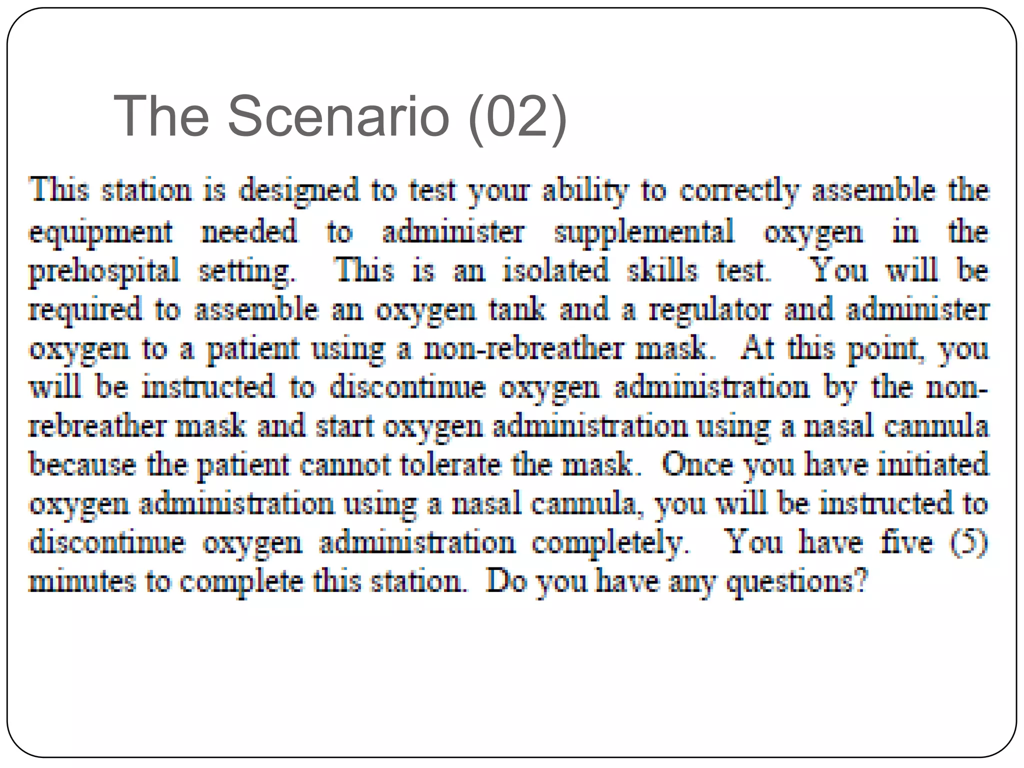 The Scenario (02)