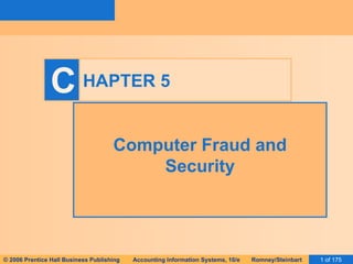 HAPTER 5 Computer Fraud and Security 