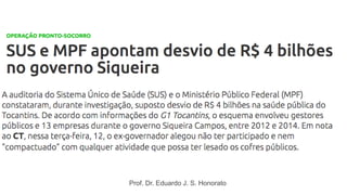 Prof. Dr. Eduardo J. S. Honorato
 