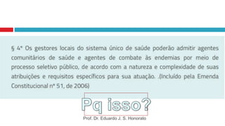 Prof. Dr. Eduardo J. S. Honorato
 