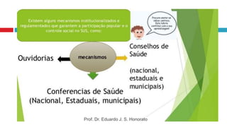 Prof. Dr. Eduardo J. S. Honorato
 