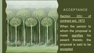 AIS 2102 Acceptance in Contract Law