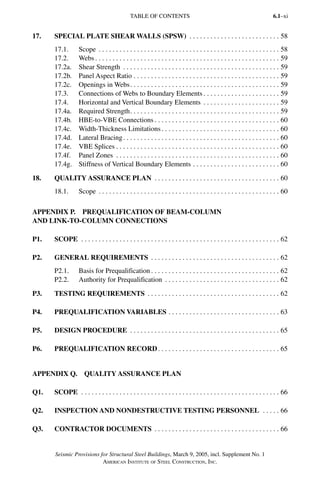 Aisc 341 05+supliment | PDF