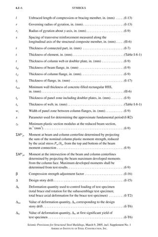 Aisc 341 05+supliment | PDF