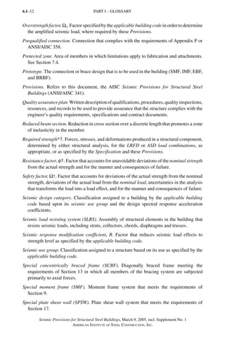 Aisc 341 05+supliment | PDF