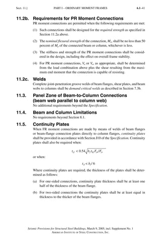 Aisc 341 05+supliment | PDF