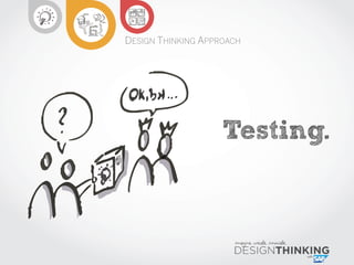 Why Test?
•  To gather early feedback from users, stakeholders and experts,
to be able to iterate
•  To learn about your i...