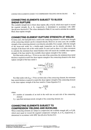 Aisc steel construction manual 14th