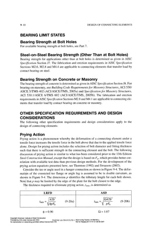 Aisc steel construction manual 14th