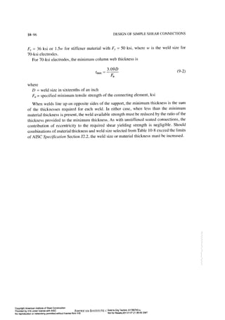 Aisc steel construction manual 14th